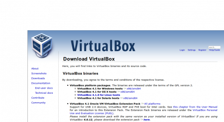 Descargar VirtualBox