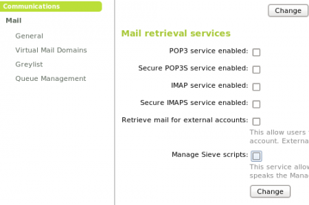 Mail Configuration