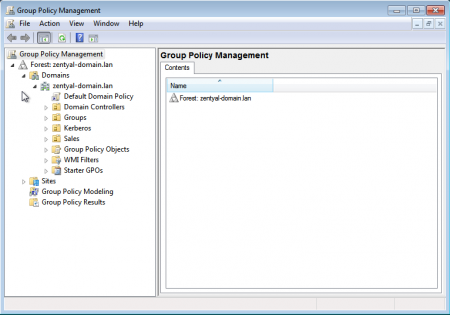 Managing GPO from RSAT tools in a Windows client